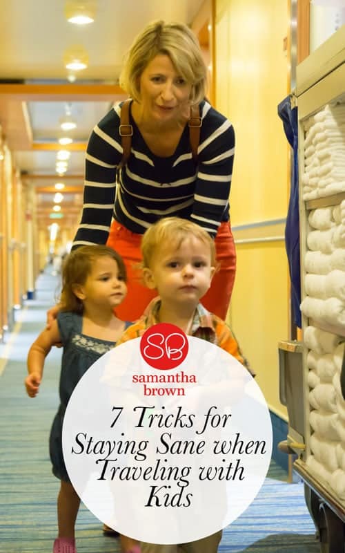 After three years of traveling with two toddlers on planes, trains and one very dirty mini-van here are my go-tos for keeping the peace so I live to travel another day.