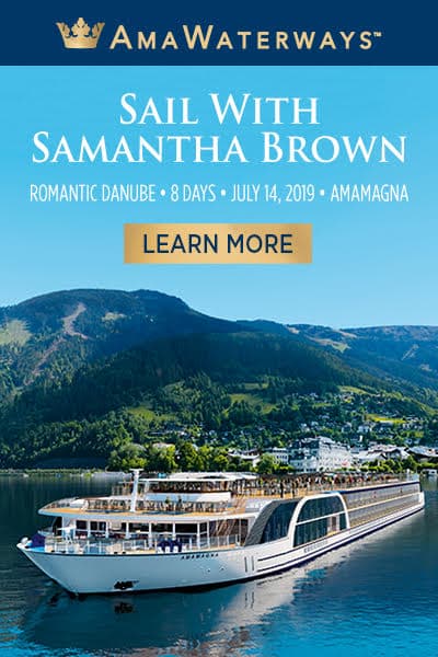 Samantha Brown AmaWaterways